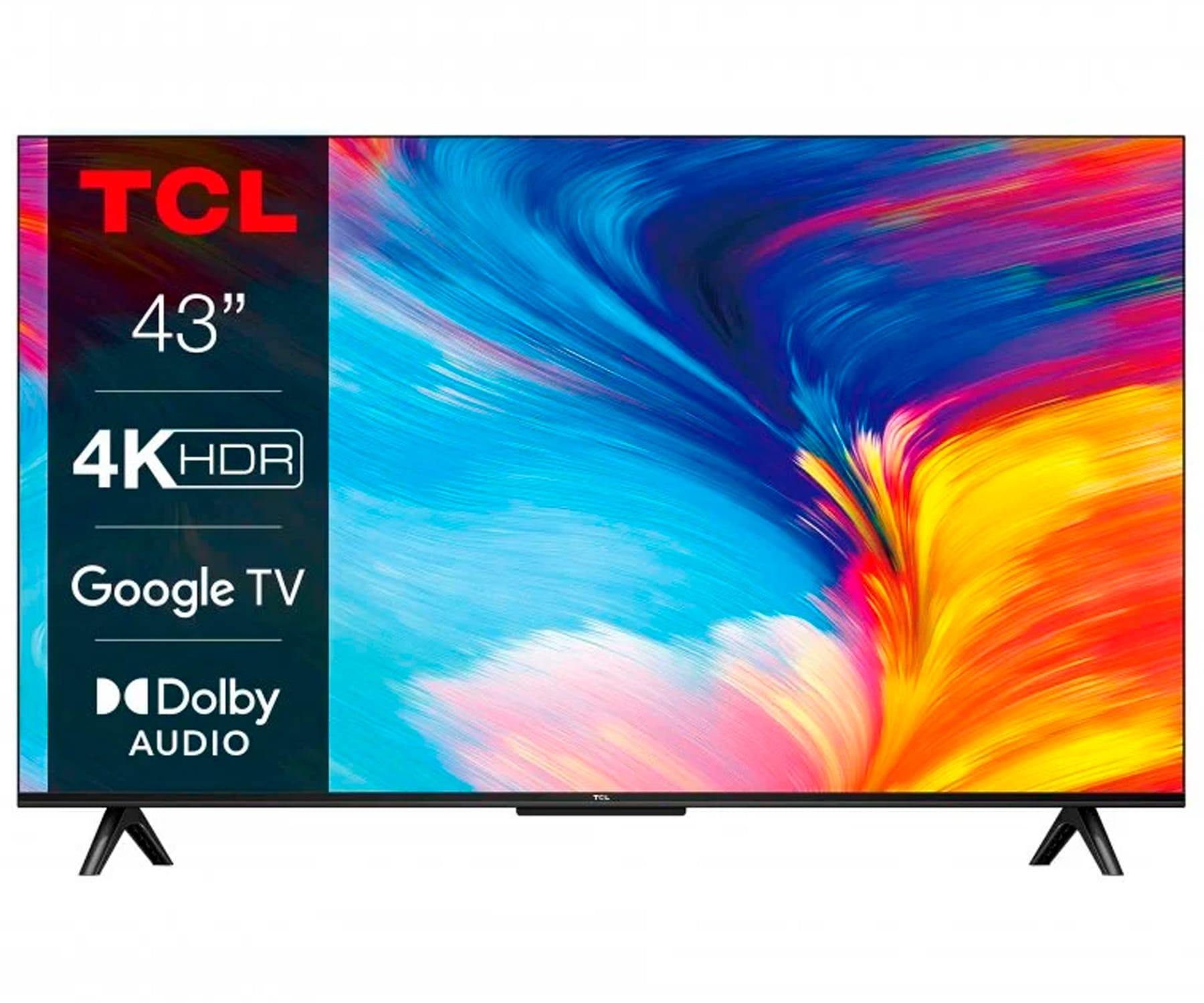 TV TCL 43P631 43 LED UHD 4K HDR Android Dolby Audio
