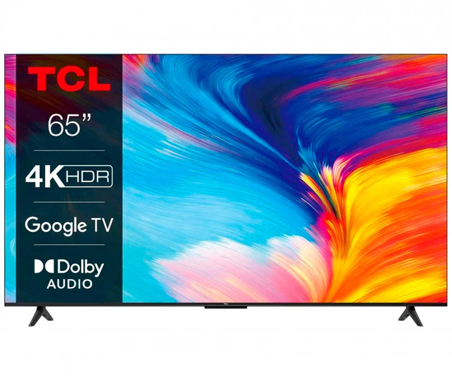 SMART TV TCL 65P635 65  4K UHD LED HDR 10 ANDROID GOOGLE TV MANDO DE VOZ  EN CONTROL BLUETOOTH 5.0
