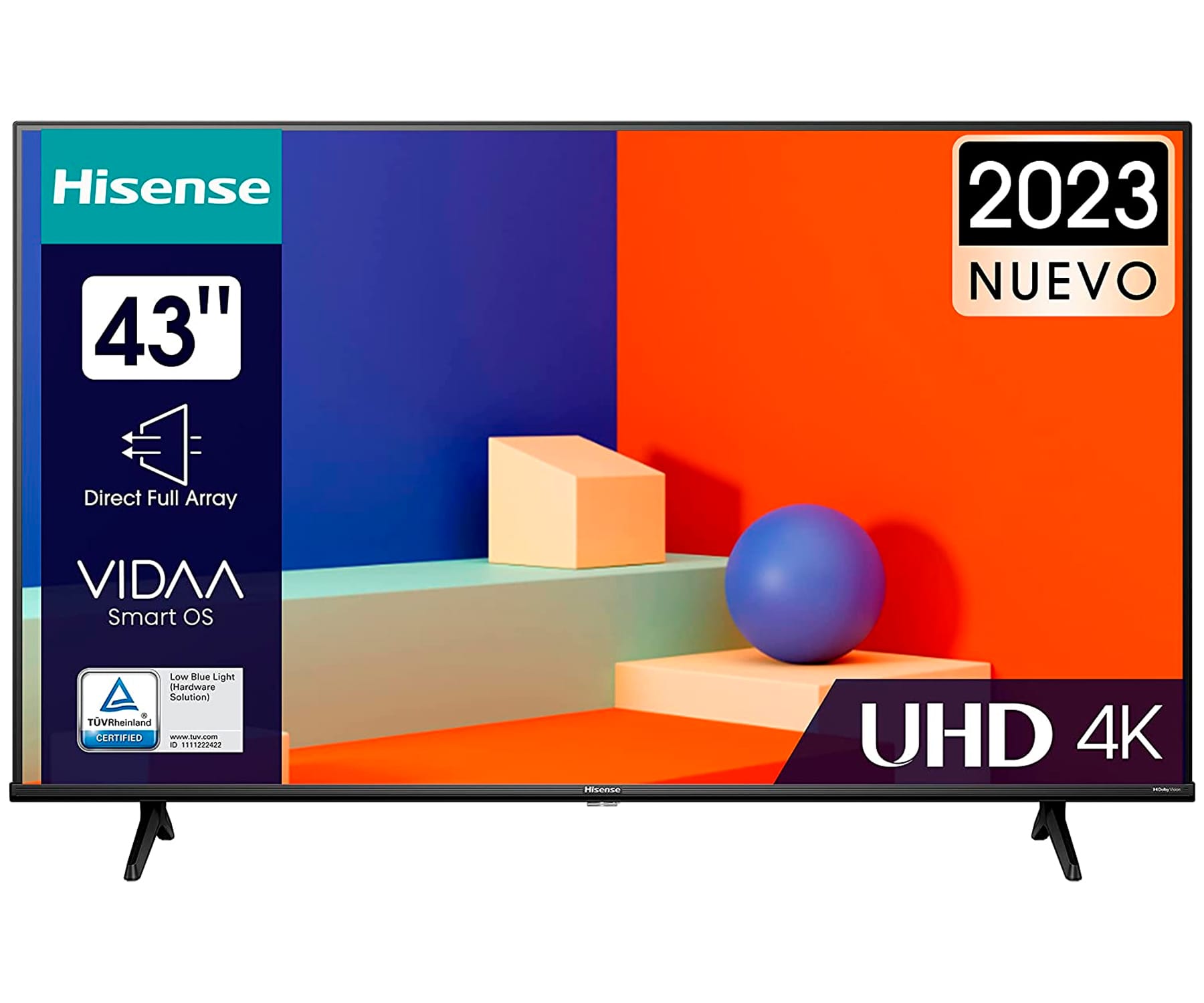 Esta Smart TV Hisense de 43 pulgadas y 4K es una de las más baratas del  momento por solo 299€